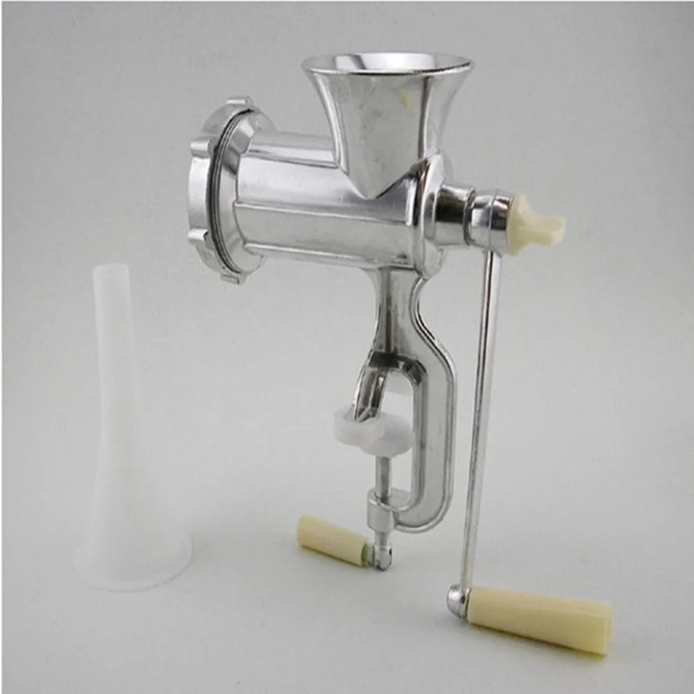 Tay Meat Grinder Mincer Xúc Xích Nhồi máy đĩa Vỡ máy tay bean grinder