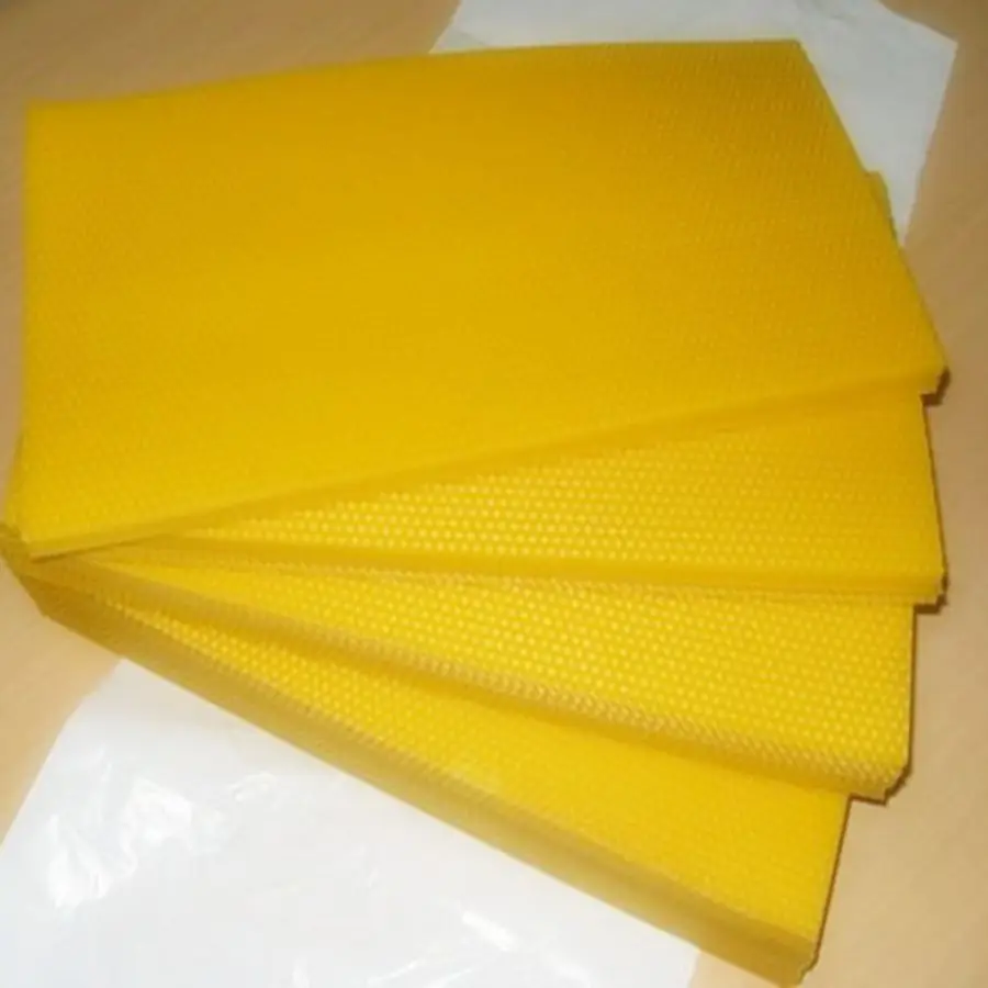 

100% pure beeswax comb foundation 1kg
