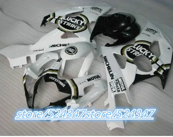 

Injection GSX-R1000 GSX R1000 GSXR 1000 K5 05 06 K5 05-06 White Black GSXR1000 2005 2006 Fairin for Suzuki-Nn