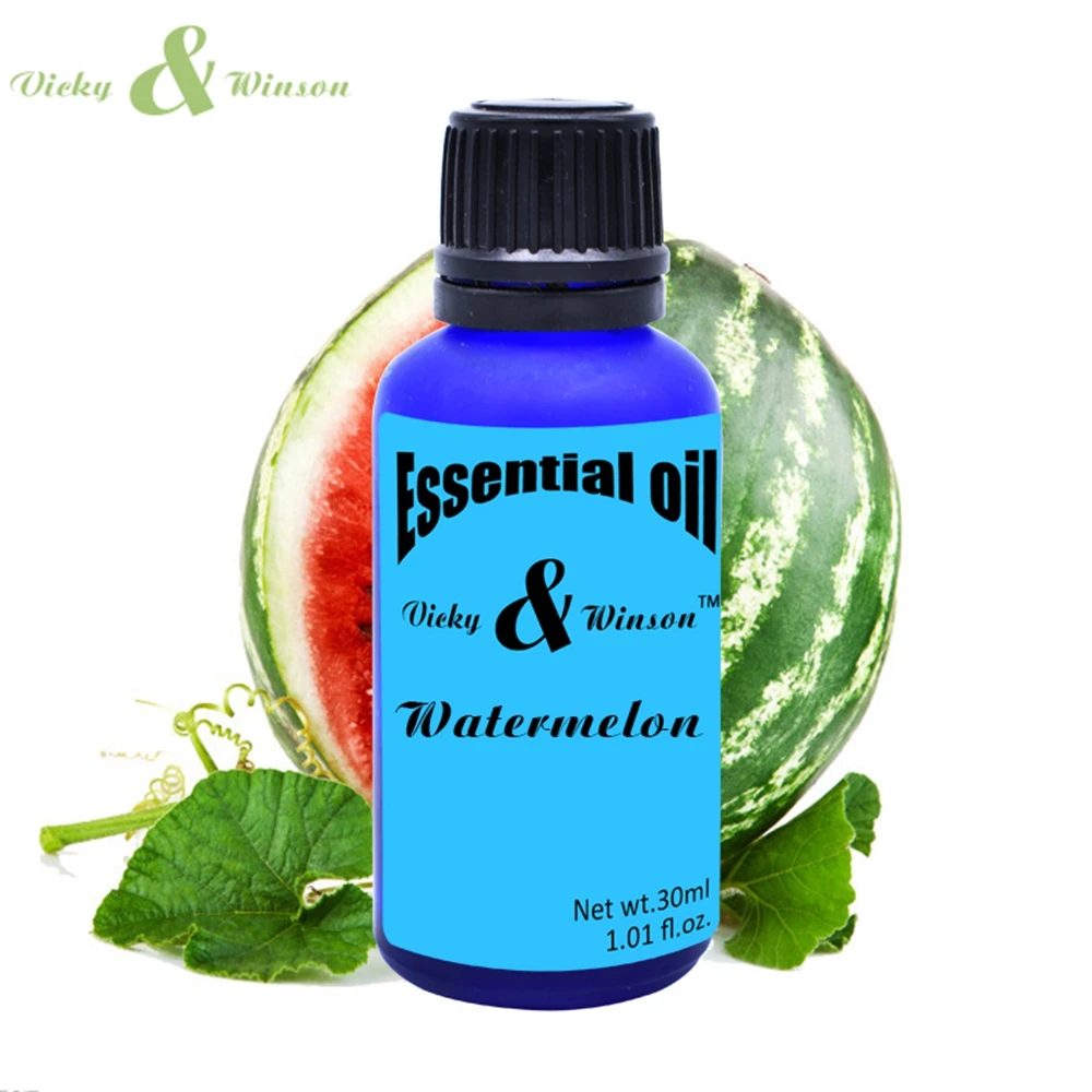 Vicky & winson Wassermelone aromatherapie ätherische öle 30ml desodorierung Wasser-löslich aromatherapie-lampe ofen luftbefeuchter