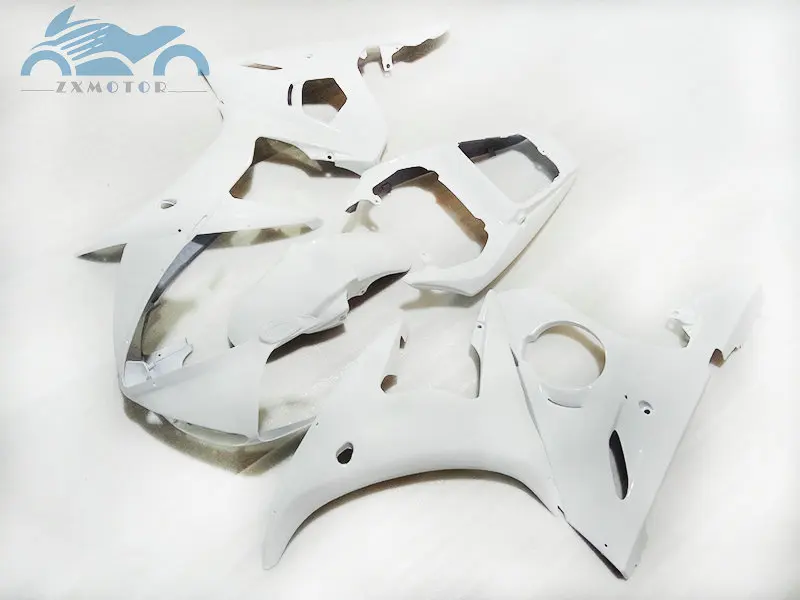 Upgrade your motorcycle fairings kit for YAMAHA R6 YZFR6 2003-2005 YZF R6 03-05 ABS plastic fairing white body parts DF04