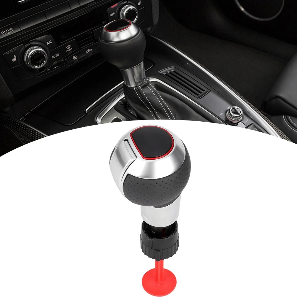 

Car for RS Style Gear Shift Knob Shift Lever Handle Head Fit for Audi Q5 Automatic Transmission jdm shift knob Shifter knob