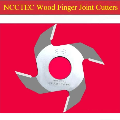 

6.4'' 160mm NCCTEC alloy wood joint cutter NWJ16074 | 160*4T*7*40*40 mm FREE shipping