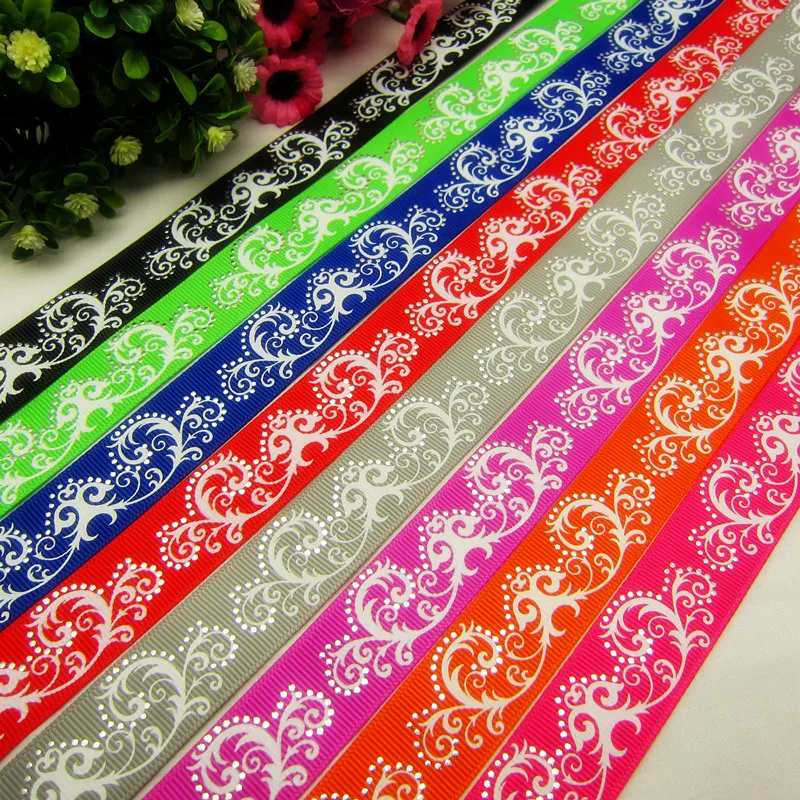 XW92136,22mm Totem pattern Series Printed grosgrain ribbon, DIY handmade materials,headwear accessories