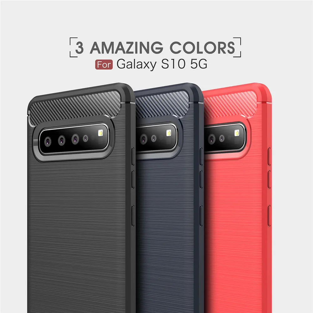 For Samsung Galaxy S10 5G Case 6.7 inch Luxury Full Soft TPU Silicone Cover  Shockproof Case For Samsung S10 5G S 10 Phone Cases - AliExpress 202192403