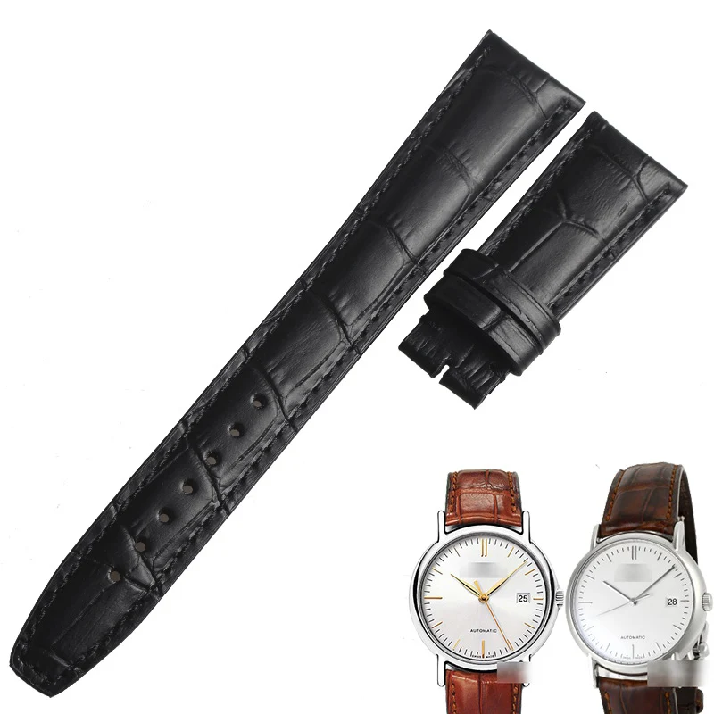 

WENTULA watchband for AUTOMATIC calf-leather band cow leather Genuine Leather leather strap watch band IW500705