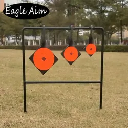 Archery Gun Shooting Target, Heavy Duty, Rimfire Spinner, Three Plate, Field, 6mm, Hot Sale, 22
