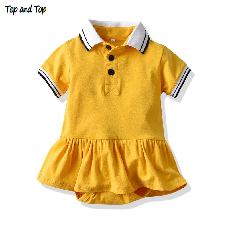 

Top and Top Summer Newborn Baby Girl Ruffles Dress Princess Short Sleeve Infant Girls Casual Party Dress Toddler Tutu Sundress