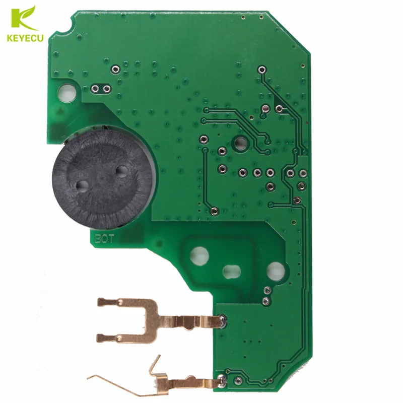 KEYECU 3 pulsanti Smart Card telecomando per auto portachiavi 433MHZ PCF7947/ID46 Chip per Renault Megane Scenic 2003 2004 2005 2006 2007 2008