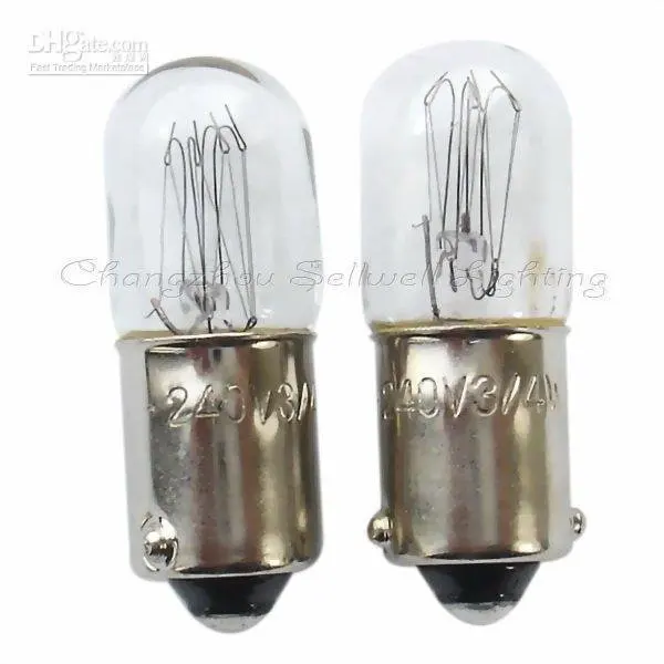 

lamps lighting A350 240v 3/4w ba9s 10x28 GREAT!miniature