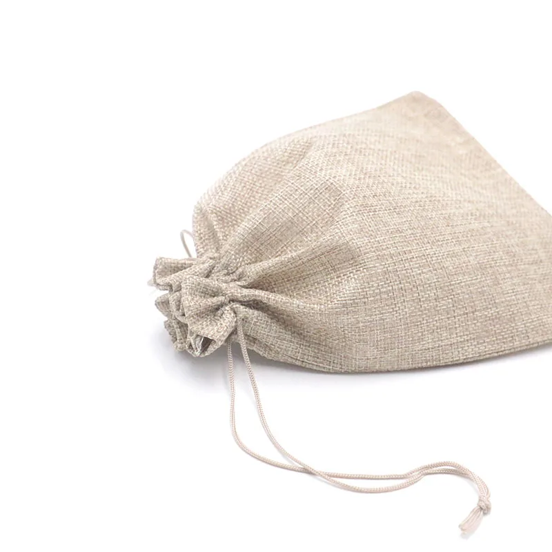 Hot Sale Jewelry Burlap Pouch 20x30cm 20Pcs/Lot Jute Bag Custom Gift Bags&Wapping Supplies Bracelet Display Gift Bags Wholesale