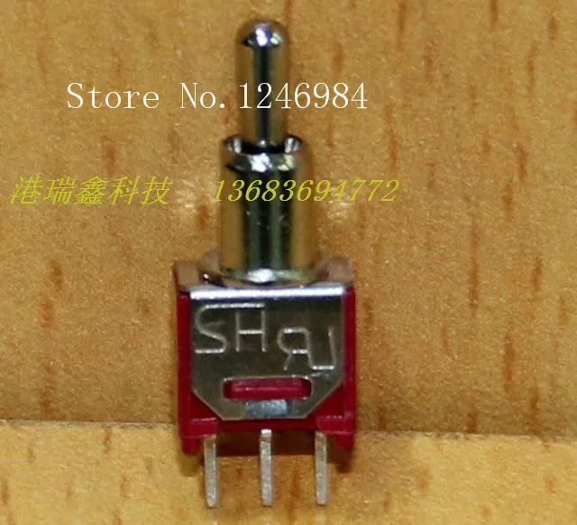 [SA]TS-4 ANC single pin stalls M5.08 small toggle switch 2.54MM Taiwan SH shook his head rocker--50pcs/lot