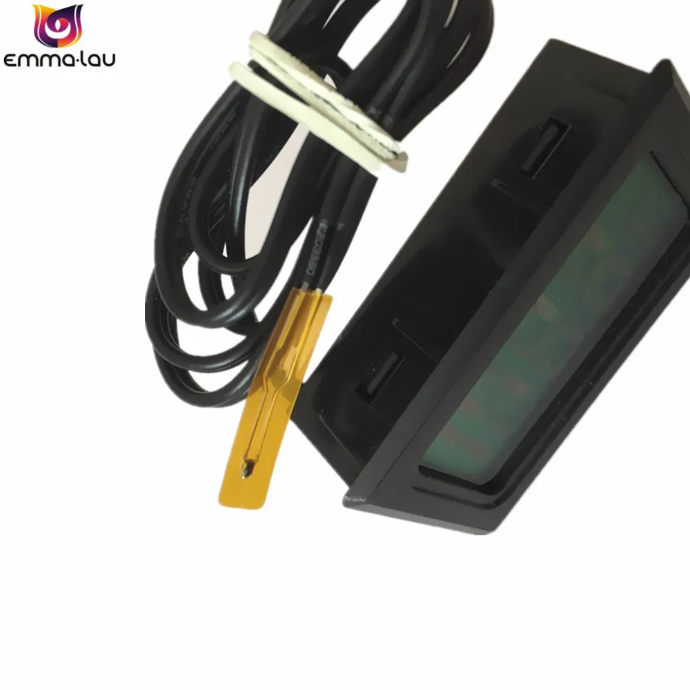 ميزان حرارة رقمي مدمج ، ثلاجة ، زواحف ، مقياس درجة حرارة ، فيلم مقاوم للماء ، 50 ~ 100 درجة مئوية