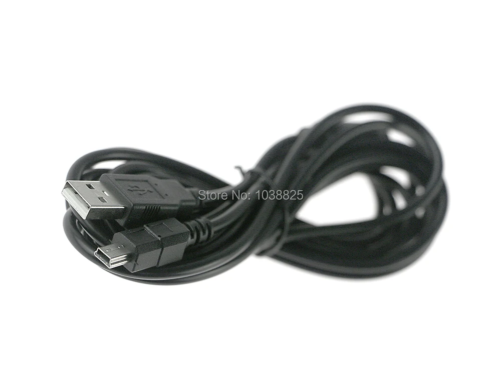 سلك شاحن طاقة USB ، 1 متر ، 1.8 متر و 3 متر ، كابل شحن لجهاز Playstation 3 ، ملحقات وحدة تحكم PS3 ، أسود