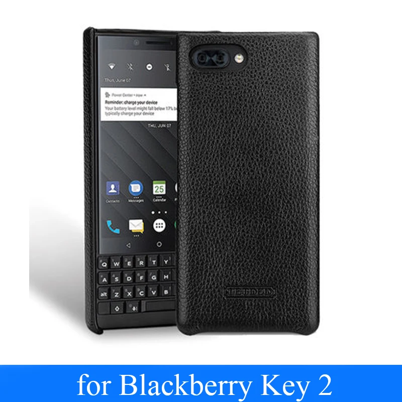 

2018 Brand New Back Case for Blackberry KEY 2 KEYTwo Luxury Genuine Leather Phone Cover for Blackberry KEY2 Case Slim Skin Shell