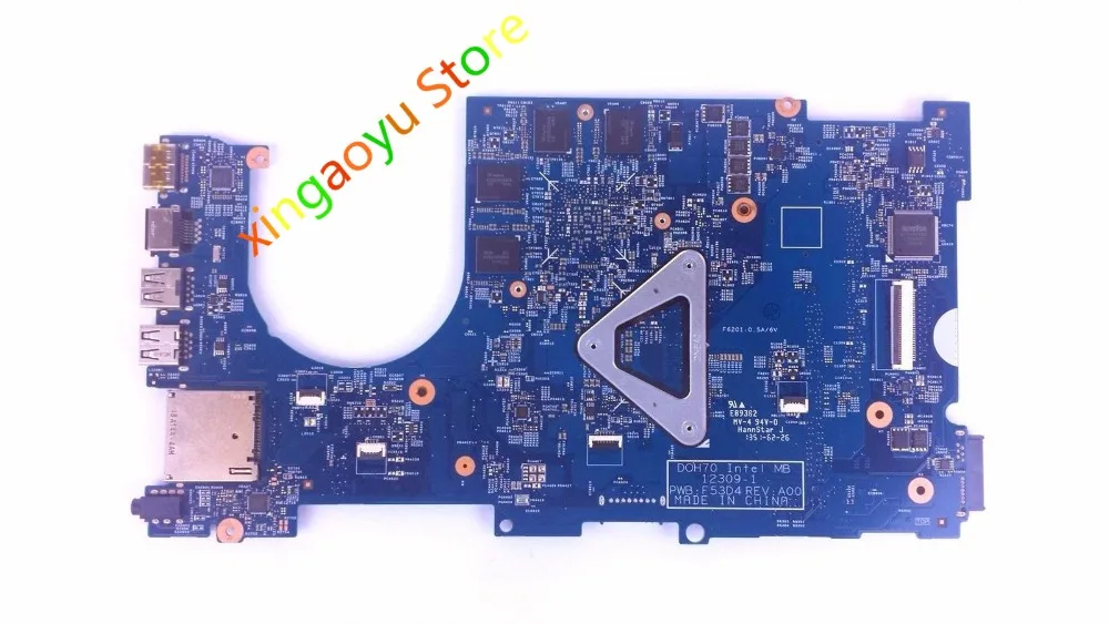 FOR Dell Inspiron 17R 7737 Laptop Motherboard CN-0CJFT4 DOH70 CJFT4 0CJFT4 12309-1 DDR3L i7-4500U CPU GT750M 100% Test OK