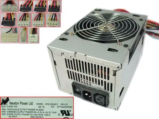 

Newton Power NPS-300AB B S26113-E497-V50 Server Power Supply 300W