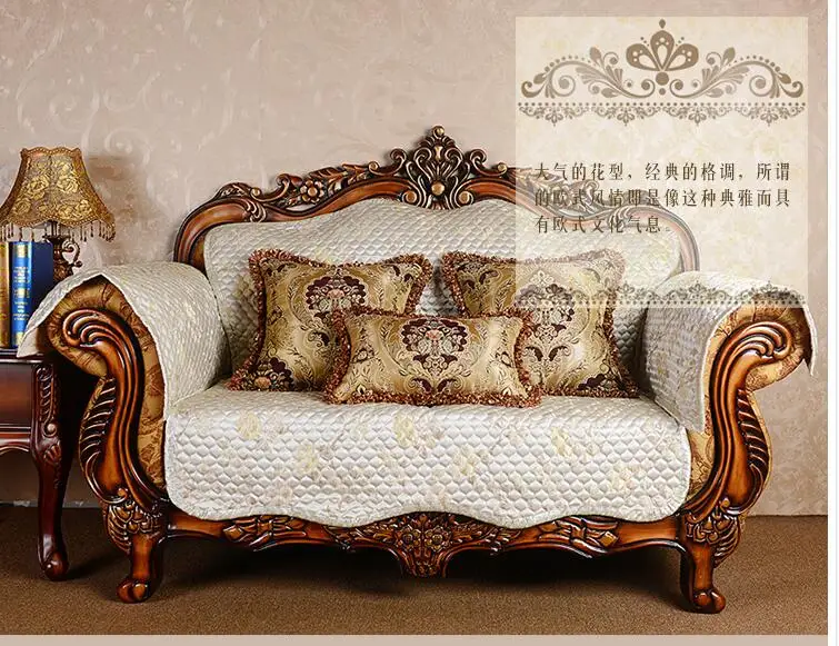 Baroque jacquard cushion cover tassel fringes pillowcase waist pillow cover sofa decor