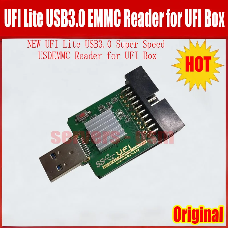 2024 NEW  ORIGINAL UFI Lite USB3.0 Super Speed USD / EMMC Reader for UFI Box