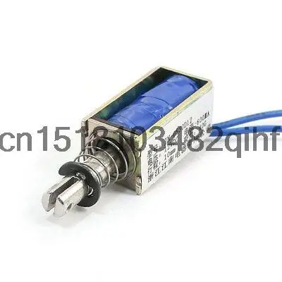 

DC12V 600mA 10mm 40g Open Frame Tubular Electric Solenoid Electromagnet