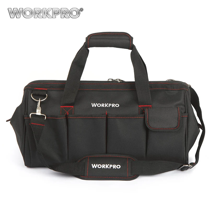 WORKPRO 18-Cal/46cm torba na narzędzia duże torby na narzędzia HardwareTravel torby wielofunkcyjne