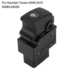 Plastic Single Power Window Lifter Switch For Hyundai Tucson 2005-10 93580-2E000