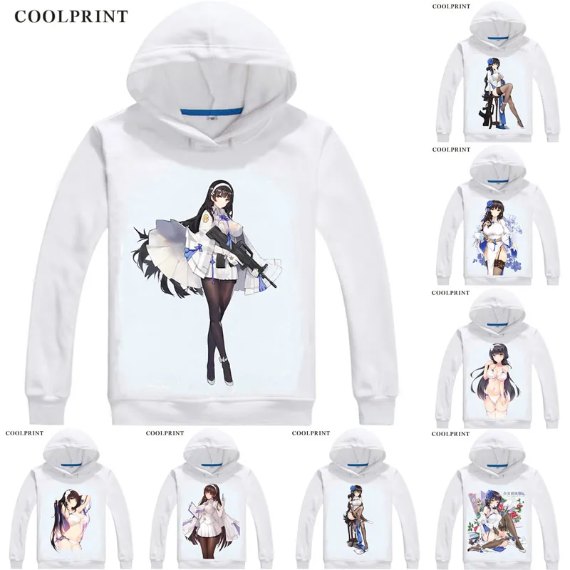 

Type 95 Qbz-95 Mens Hoodies Girls Frontline Girls' Doujinshi Anime Sweatshirt Streetwear Custom Hoodie Costume Hooded