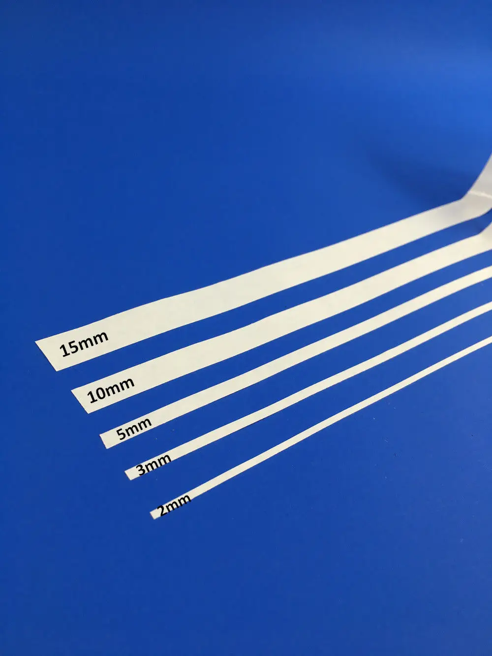 GALAXY Tools Colla bifacciale da 0,05 mm per lucidatrice stick per file modello hobby 2 mm/3 mm/5 mm/10 mm/15 mm/21 mm