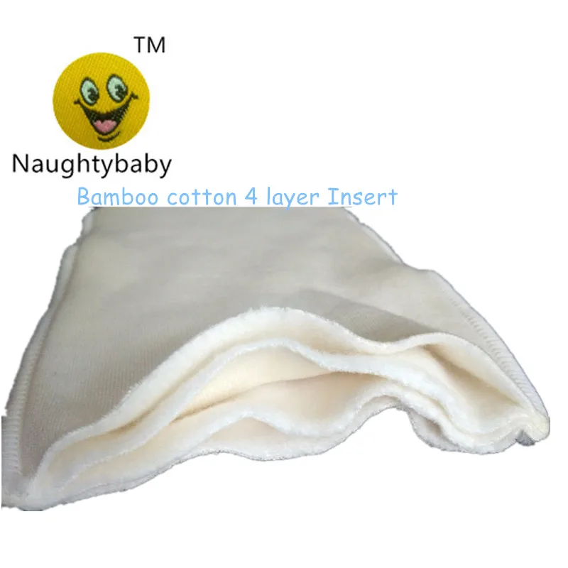 

4 Layers Bamboo Cotton cloth diapers Inserts Nappy changing mat Baby Diapers Reusable diaper changing pad 36*14cm 50pcs