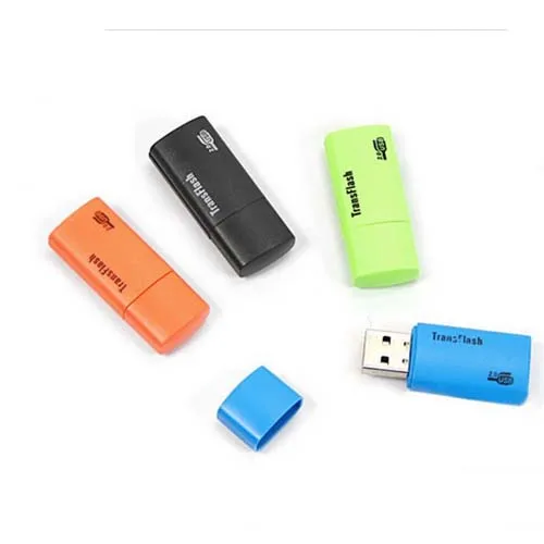 Useful Micro SD TF SDHC Card Reader Up to 32GB USB2.0 Hi-speed tim new new