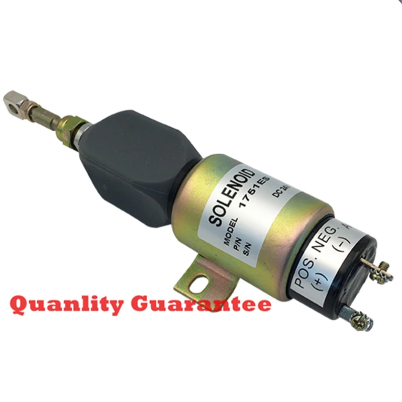 

free shipping 24V Diesel Generator Set Stop Solenoid default 24V 12v/24v optional