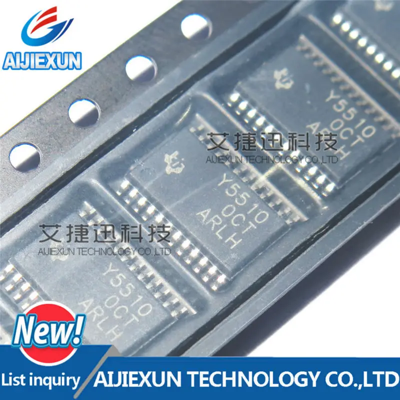 5Pcs TLC5510IPW Y5510 TSSOP-24 8-BIT HIGH-SPEED ANALOG-TO-DIGITAL CONVERTERS stock 100%New and original