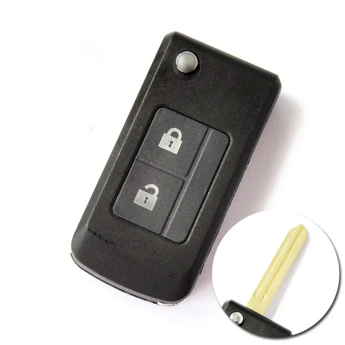 2 Button Blank Modified Flip Folding Remote Key Shell for Subaru Forester Car Key Blanks Case