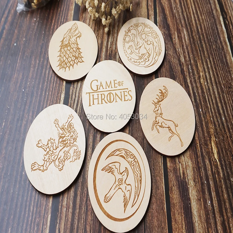 Coasters Set, Wooden Coasters, , Wood Coasters image 4