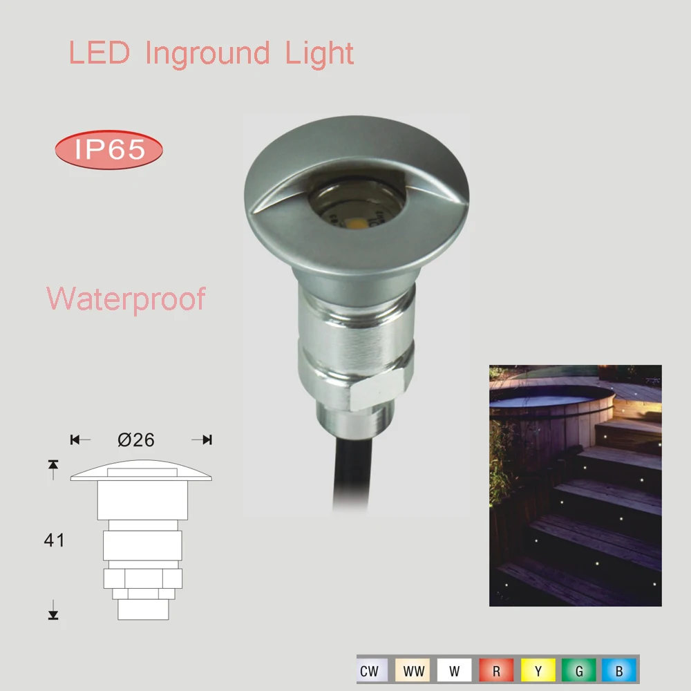 Dc12v recessed deck luzes led passo lâmpadas de alumínio 15 pces ip65 à prova dwaterproof água jardim quintal escadas piso holofotes & led fonte alimentação