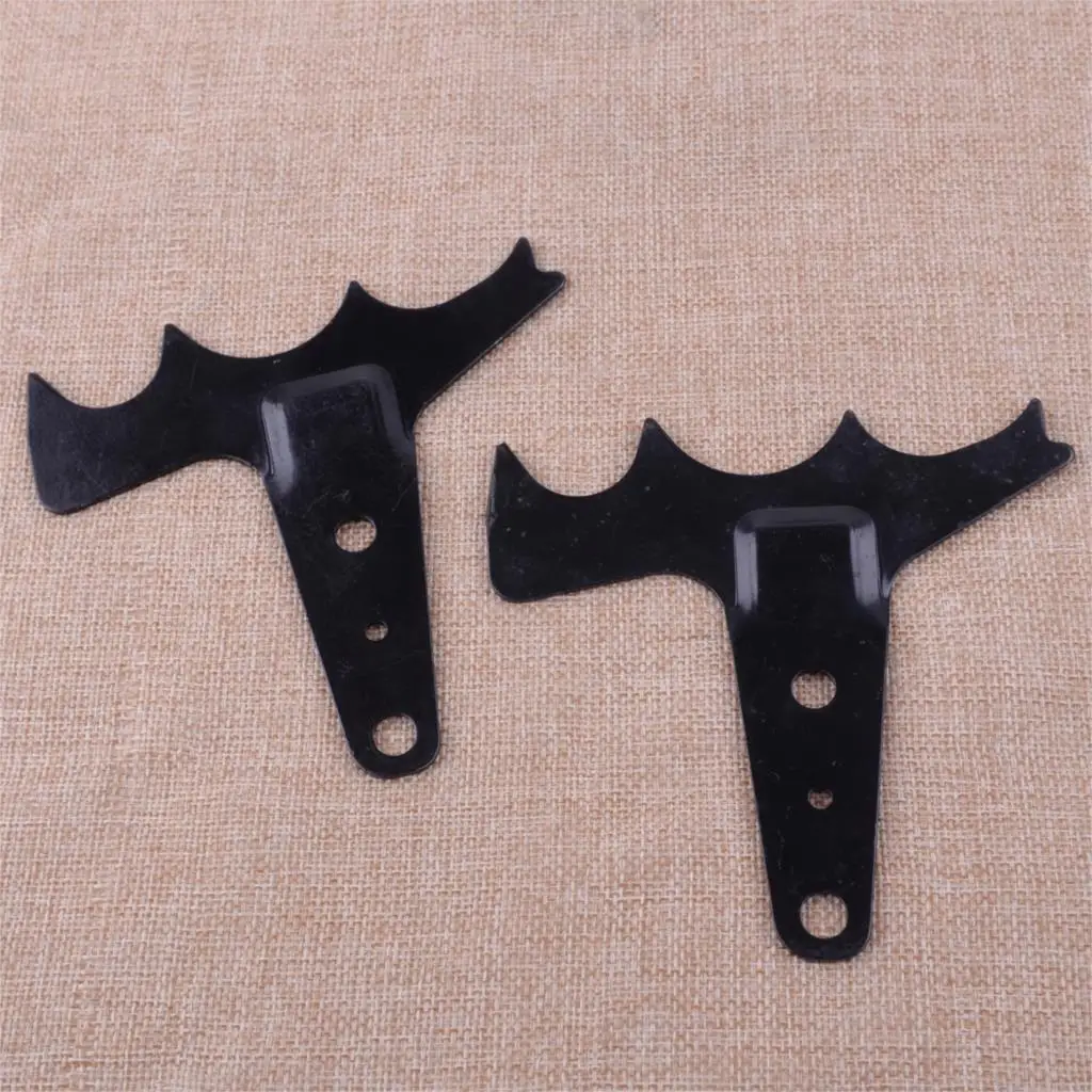 

LETAOSK High Performance 2pcs Black Steel Felling Dog Bumper Spike Fit For Husqvarna 362 365 372 575 385 390 Chainsaw