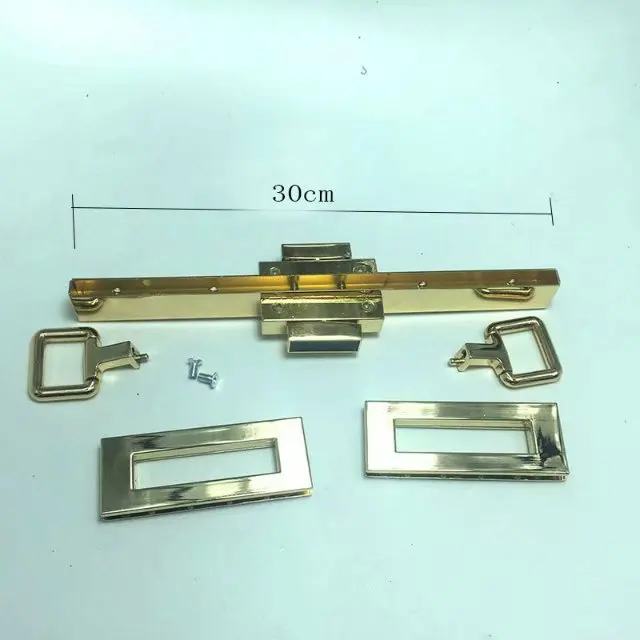 Purse frame with Purse lock Bag chain connector Twist Lock purse clasp Turn lock bag hardware