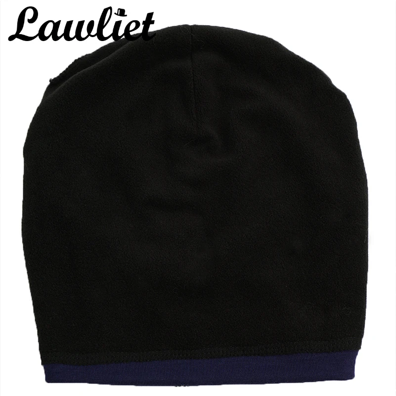 Lawliet Winter Beanies Hat Flower Diamond Knitted Hat for Women Warmer Fleece Lining Bonnet Cap Elegant Ladies Turban Hat A408