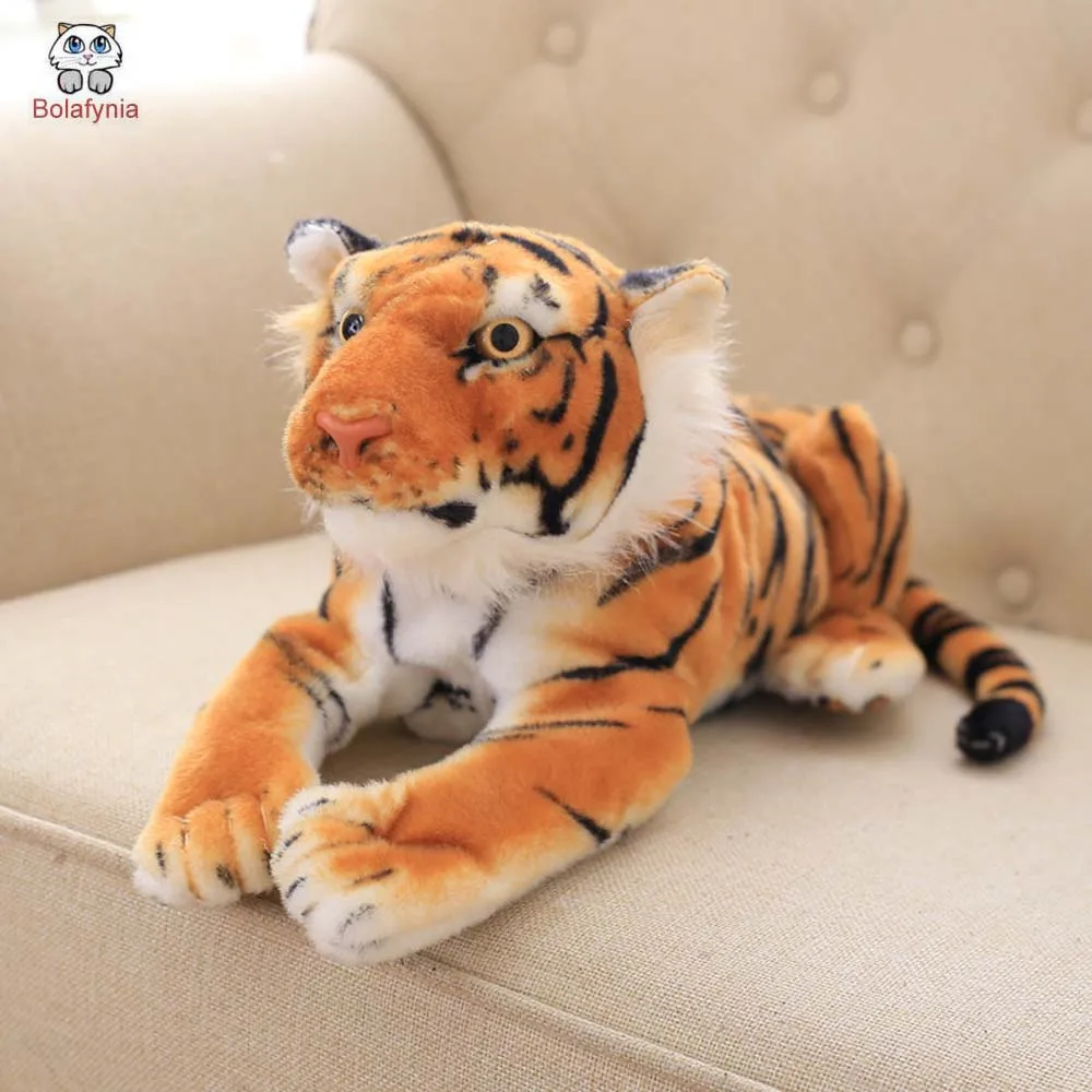 

Cartoon Spotted Tiger Animal Tissue Paper Box Practic Plush Stuffed Toy