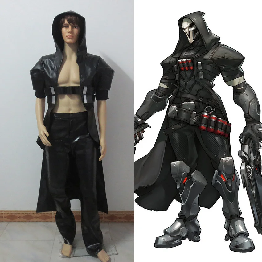 

Games Reaper Cosplay Costume COS Gabriel DE Reyes Cosplay Costume Anime Custom Made