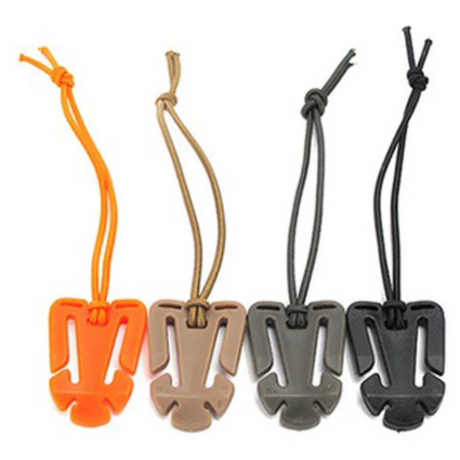 30PCS EDC ITW Molle Buckle Carabiner Webbing Straps Hang Storage 1 inch Woven Elastic Rope 2.5cm Roll Clamp for hiking FW005