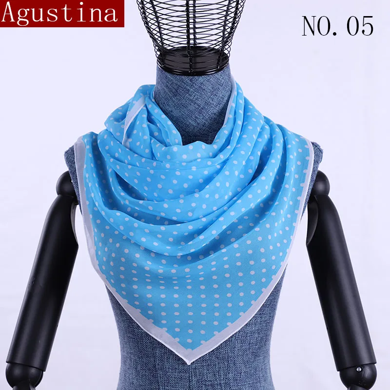 2018 chiffon dot summer fashion scarf luxury shawsl women hijb head scarfs brand high quality long scarfs for ladies scarves