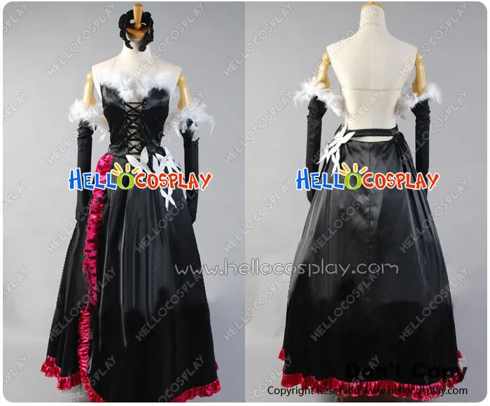 

Kuroyukihime Black Lotus Cosplay Costume H008