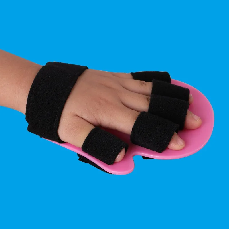 Child Finger Seperator Kids Hand Orthosis Splint Separate Children Finger Flex Spasm Extension Board Boy or Girl Polio Reh