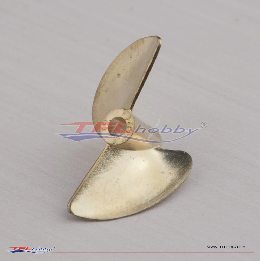 TFL Genuine Parts! 2 Blade Hole Dia 3.18mm / 4mm / 4.76mm Pitch1.4 Racing Copper Propeller for RC boat