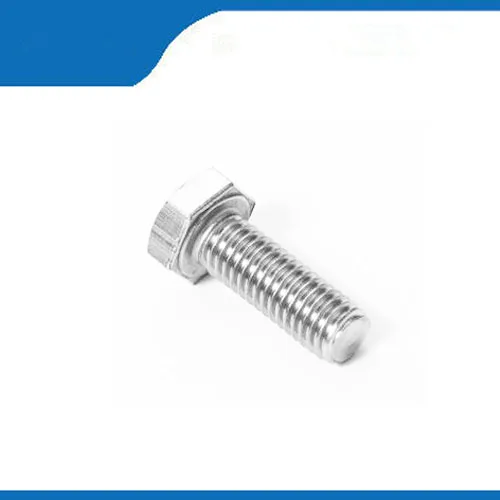 Free shipping M3*16 100pcs 304 Stainless Steel M3*10/12/16/20/25/30mm Hex head Bolts Outer Hexagon Screw Metric Thread DIN933