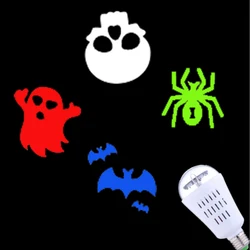 New Arrival Indoor Halloween Led projektor świetlny, mieszanie duszy Halloween projektory, Mini kolorowe światła Halloween