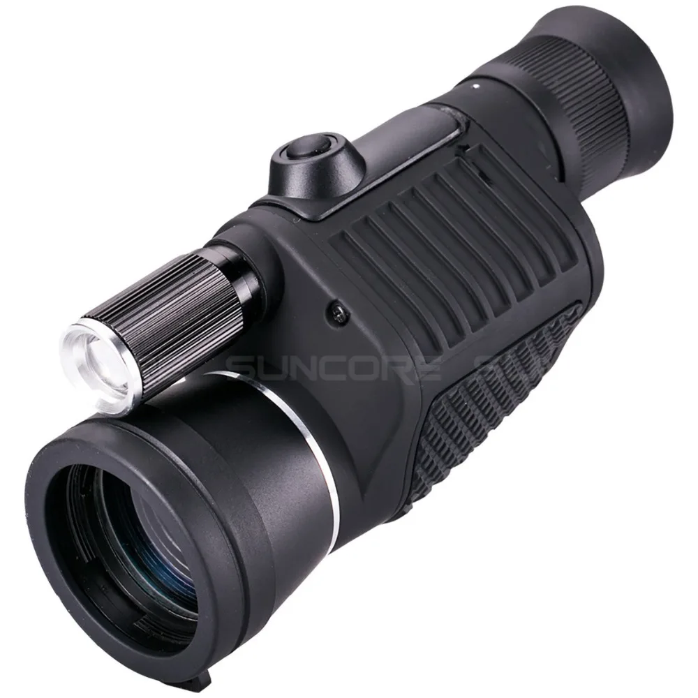 

Professional Monocular Zoom Vision Focusing Telescope High-power HD Night Vision Monocle Hunting Spyglass Flashlight compass