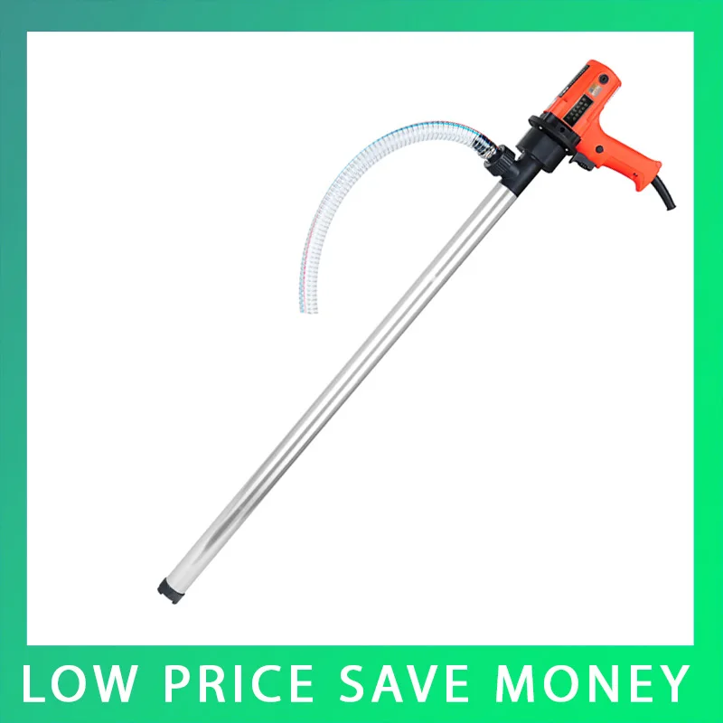 

D69 Electric Oil Drum Pump Screw Pump For Oil Transfer With Aluminum Alloy Pipe C