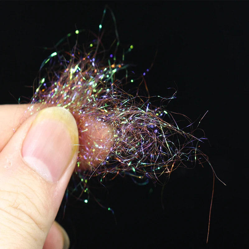 fibra dubbing sintético brillante para ninfas Scud – Trucha y Salmón - imagen 3